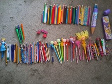 Bundle crayons pens for sale  WEST BROMWICH