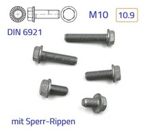 Schraube flansch m10x30 gebraucht kaufen  Hattingen