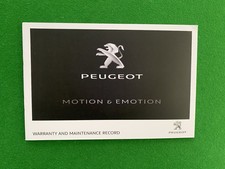Peugeot service history d'occasion  Expédié en Belgium