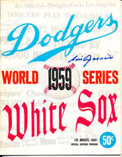 1959 dodgers white for sale  USA