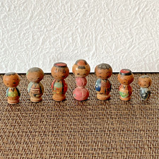 Miniature kokeshi doll d'occasion  Expédié en Belgium
