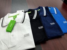 Usado, Camiseta polo masculina Hugo boss algodão manga curta ajuste regular P-2xl comprar usado  Enviando para Brazil