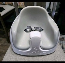 Assento de chão infantil Bumbo cadeira de bebê com arnês ajustável cinza , usado comprar usado  Enviando para Brazil