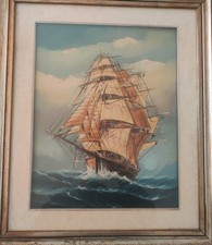 Quadro olio tela usato  Nettuno
