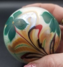Glass iridescent paperweight for sale  Joliet