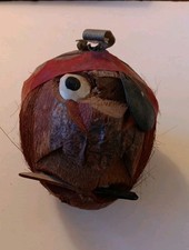 Vintage carved coconut for sale  Marinette