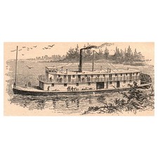 Stern wheel steamboat for sale  Hinckley