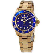 Relógio masculino Invicta Pro Diver tom dourado mostrador azul 40 mm 26974 comprar usado  Enviando para Brazil