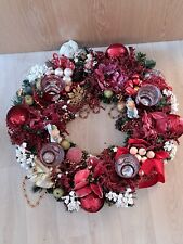 Adventskranz xl rot gebraucht kaufen  Schwerin