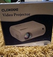 Clokouw video projector for sale  POTTERS BAR