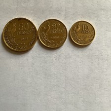 Pièces francs 1951 d'occasion Pièces francs 1951 d'occasion  Vérines