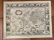 Antike weltkarte nova gebraucht kaufen  München