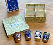 Fingerhüte 4er set gebraucht kaufen  Dortmund