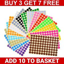 Size coloured dot for sale  BARKING