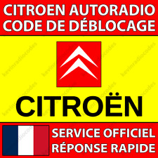 ✅CITROEN RADIO CODE DE DÉBLOCAGE SAXO C4 PICASSO XSARA PICASSO NEMO XANTIA VP2✅ comprar usado  Enviando para Brazil