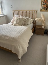 Double bed wooden for sale  TUNBRIDGE WELLS
