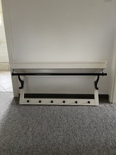Garderobe weiß schwarz gebraucht kaufen Garderobe weiß schwarz gebraucht kaufen  Hambühren