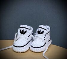 Crochet Baby Zapatos Hechos a Mano Ganchillo Lana Bebé Botines Zapatillas Zapatillas Entrenadores segunda mano  Embacar hacia Argentina