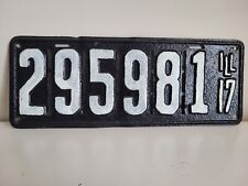 Usado, Placa de licença Illinois 1917 com fenda frontal etiqueta de carro antiga decoração de caverna de homem comprar usado  Enviando para Brazil