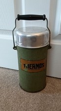 Vintage green thermos for sale  TROWBRIDGE