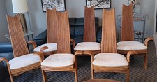 Vintage highback rattan for sale  San Diego