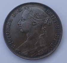 One penny 1889 usato  Spedire a Italy