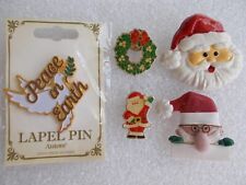 Vintage christmas lapel for sale  Saint Charles