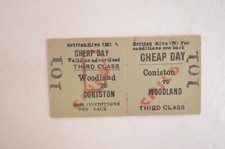 Railway ticket woodland for sale  BANBURY