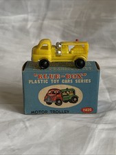 Vintage CAIXA AZUL Carrinho de Motor 7426 Caminhão Amarelo Série de Carro de Brinquedo de Plástico com Caixa comprar usado  Enviando para Brazil