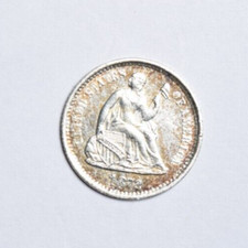 1872 seated half for sale  Largo