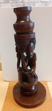 Mahogany carved african for sale  TAUNTON