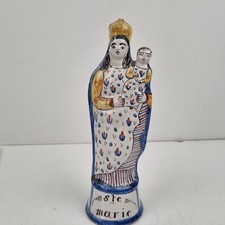 Vierge enfant faïence d'occasion  Caen