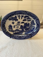 Antique blue willow for sale  Chapin