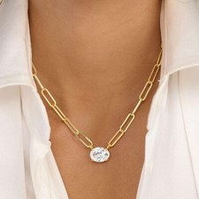 Colar de corrente Melinda Maria Hello lindo Samantha - Ouro novo ✨️ FIRME comprar usado  Enviando para Brazil