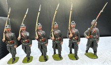 Braço articulado 6 soldados de chumbo BRITAINS LTD.     B14, usado comprar usado  Enviando para Brazil