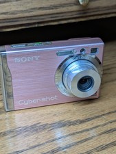 Câmera Digital Sony Cyber-Shot DSC-W80 Rosa 7.2MP 3x Opt Zoom Carregador + 2Batt + Mem comprar usado Câmera Digital Sony Cyber-Shot DSC-W80 Rosa 7.2MP 3x Opt Zoom Carregador + 2Batt + Mem comprar usado  Enviando para Brazil