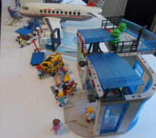Playmobil flugzeug flughafen gebraucht kaufen  Risum-Lindholm