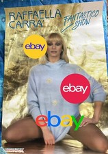 Poster raffaella carra usato  Italia