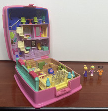 Vintage Polly Pocket Star Bright Dinner Party Kompaktowe kompletne światło niedziałające na sprzedaż  Wysyłka do Poland