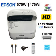 🔥EPSON BrightLink 575|475Wi Projetores HDMI, 3300 lúmens menos de 300 horas comprar usado  Enviando para Brazil