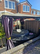 Solid meter gazebo for sale  BURNTWOOD