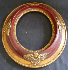 Encadrement ovale rouge d'occasion  Lescar
