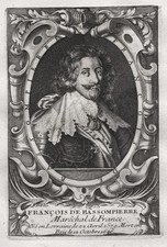 Francois De Bassompierre Marquis Marechal Portrait Gravure En Cuivre comprar usado  Enviando para Brazil