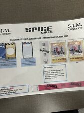 Spice girls memorabilia for sale  PETERBOROUGH