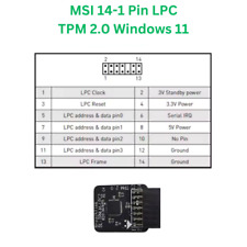 Tpm msi pin gebraucht kaufen  Laatzen