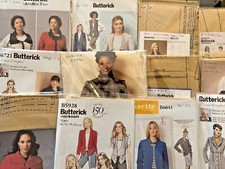 Butterick women coats for sale  OAKHAM