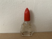 GARRAFA DE PERFUME VINTAGE MUITO ANTIGA SEM MARCA MEADOS DO SÉCULO TAMPA VERMELHA VAZIA POSTAGEM GRÁTIS NO REINO UNIDO comprar usado  Enviando para Brazil