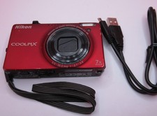 Câmera Digital Compacta Nikon COOLPIX S6000 Vermelha 14.2MP Testada++ comprar usado  Enviando para Brazil