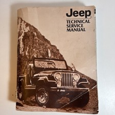 Jeep CJ-5 CJ-7 Scrambler Cherokee Wagoneer caminhão 1982 manual de oficina de fábrica comprar usado  Enviando para Brazil