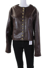jacket woman faux leather for sale  Hatboro